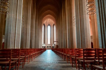 We found a rare piece of expressionism in Copenhagen, the Grundtvig's Church
