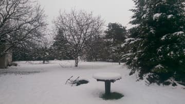 A neve já chegou na Polônia