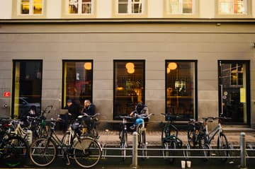 Café hipster na capital da Dinamarca - Copenhagen