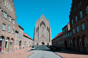 We found a rare piece of expressionism in Copenhagen, the Grundtvig's Church