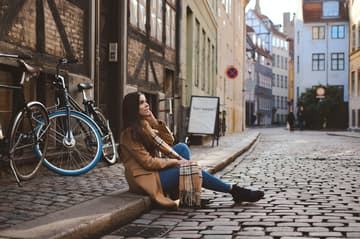 Vintage photography vibes with Anna in Copenhagen