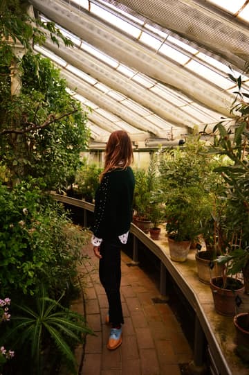 Inside the Botanical Garden in Copenhagen
