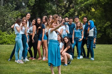 School Photoshoot in Városliget, Budapest
