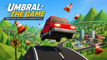 Umbral: The Game - Urban Driving Simulator with Generative Maps