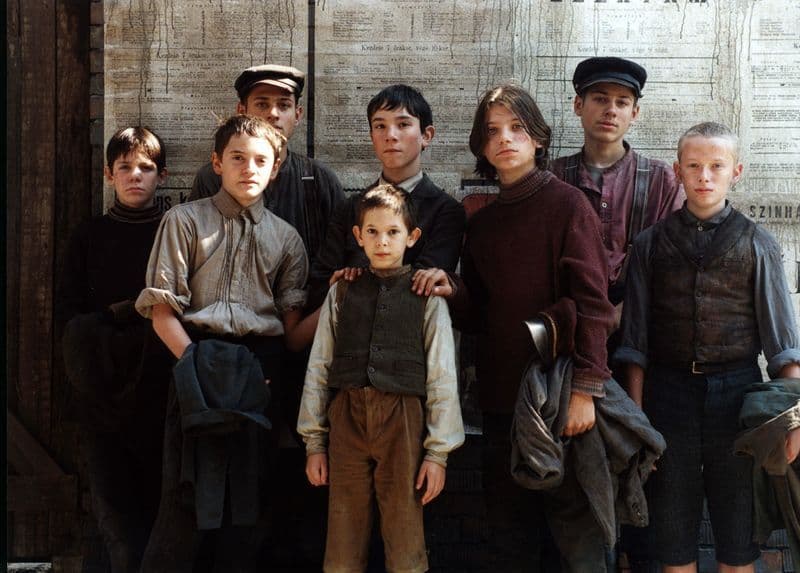 Personagens do Filme - reprodução do livro - OS MENINOS DA RUA PAULO