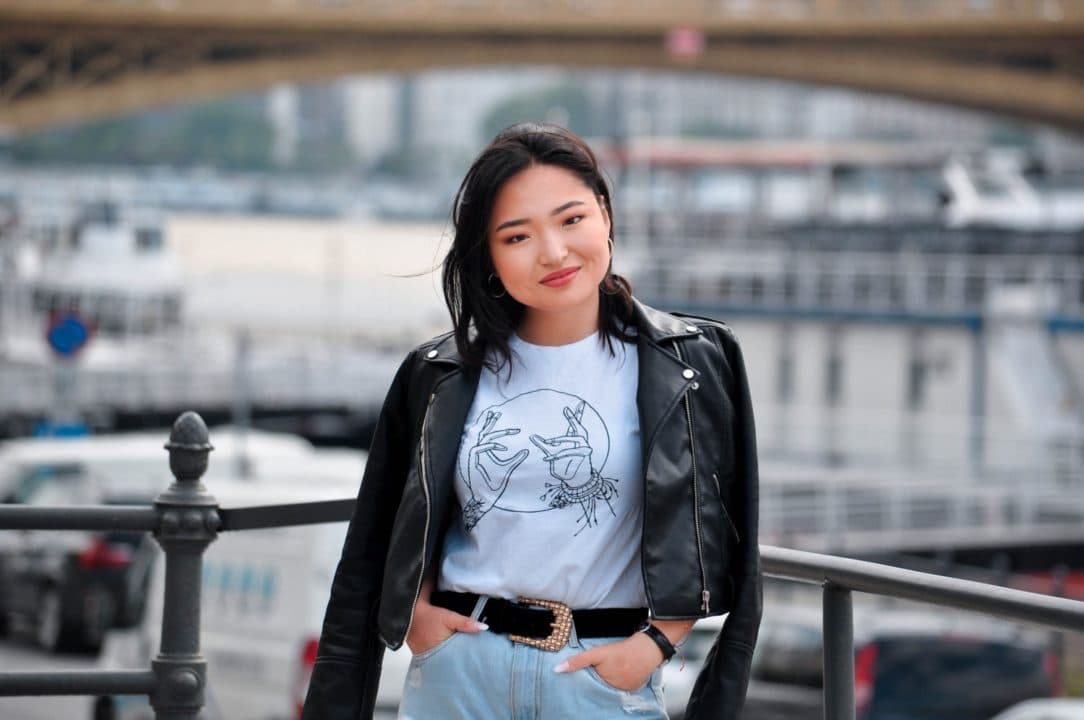 Photoshooting Aminaa, Mongolian girl living in Budapest