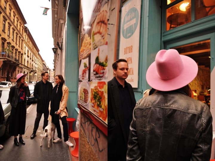The Bródy Sándor Street (or utca, in Hungarian)