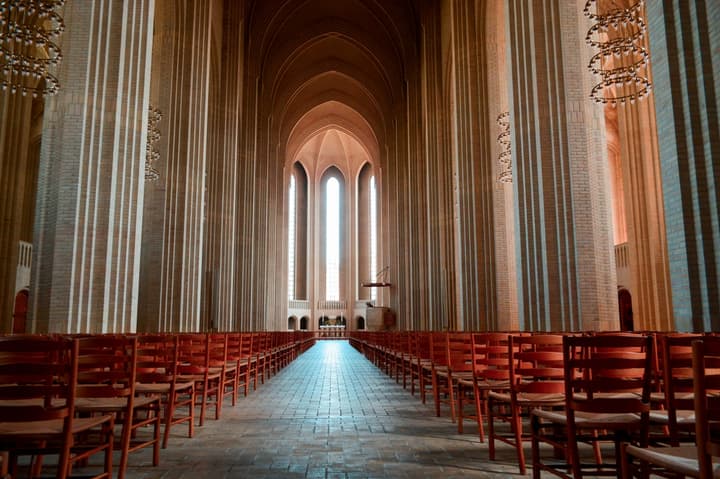 We found a rare piece of expressionism in Copenhagen, the Grundtvig's Church