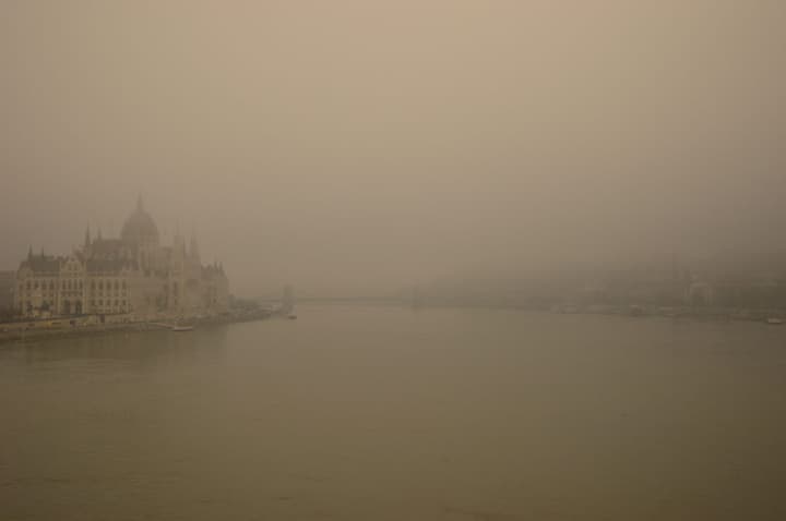 Inverno Europeu | Dia nebuloso em Budapest