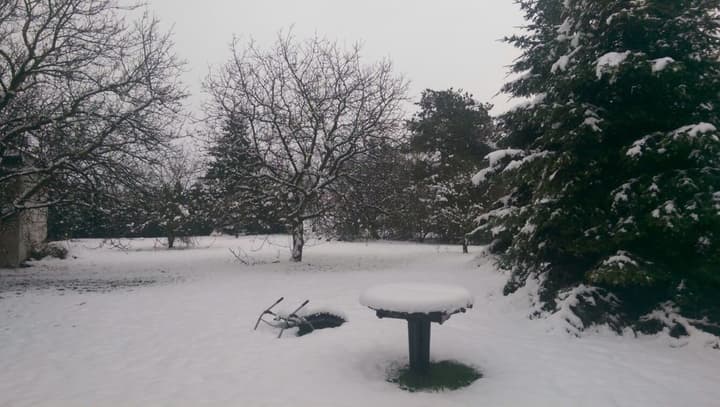A neve já chegou na Polônia