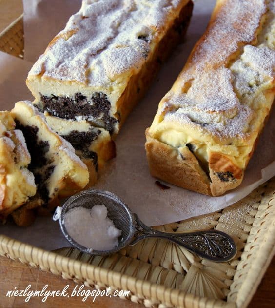 Cheesecake de semente de papoula