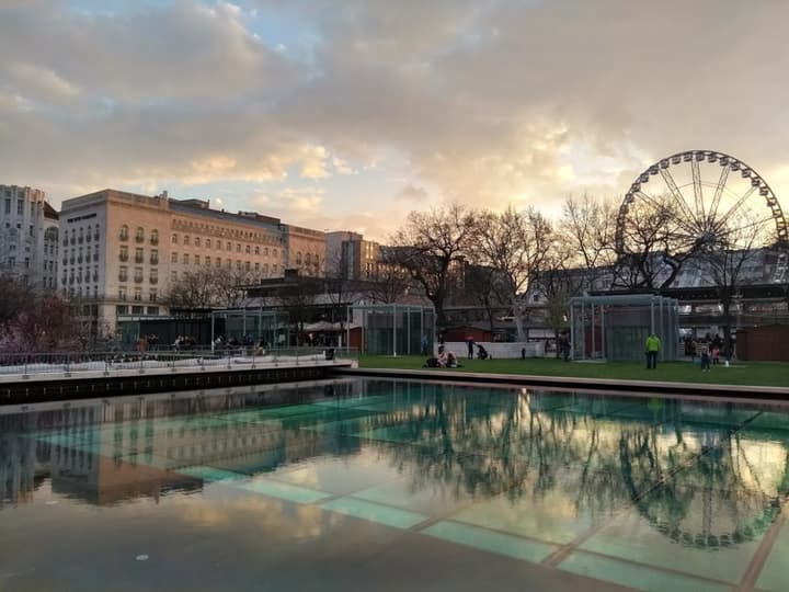 pôr do sol de fim de inverno