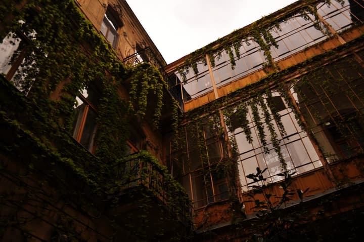 The Bródy Sándor Street (or utca, in Hungarian)