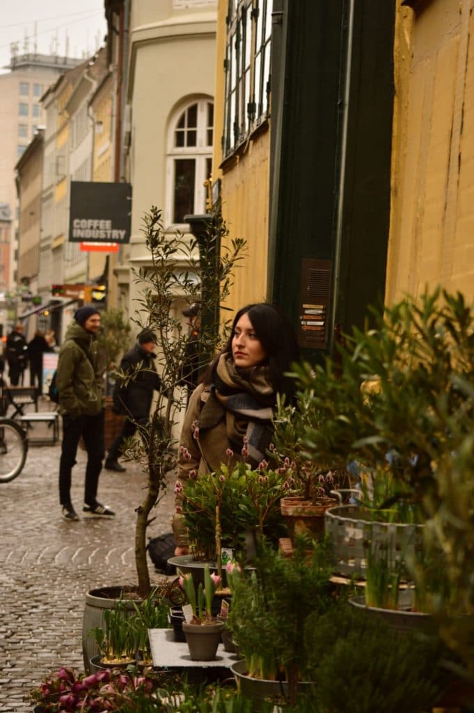 Greek beauty in the streets of Copenhagen