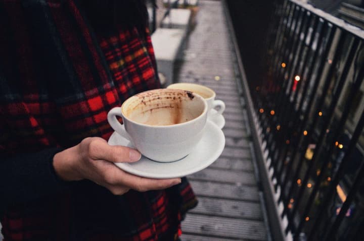 few cups of cappuccino, please