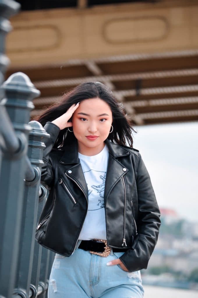 Photoshooting Aminaa, Mongolian girl living in Budapest