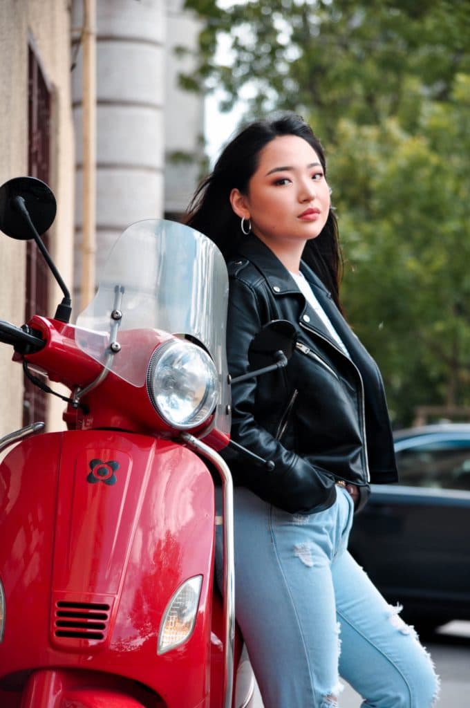 Photoshooting Aminaa, Mongolian girl living in Budapest