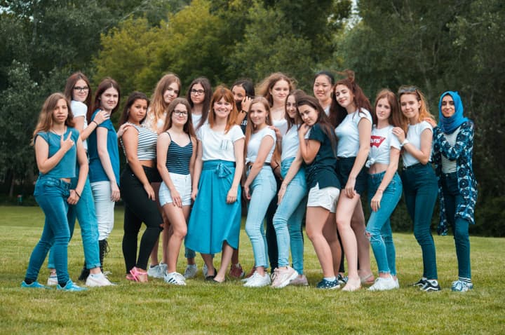 School Photoshoot in Városliget, Budapest