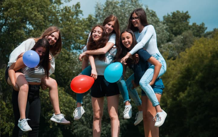 School Photoshoot in Városliget, Budapest