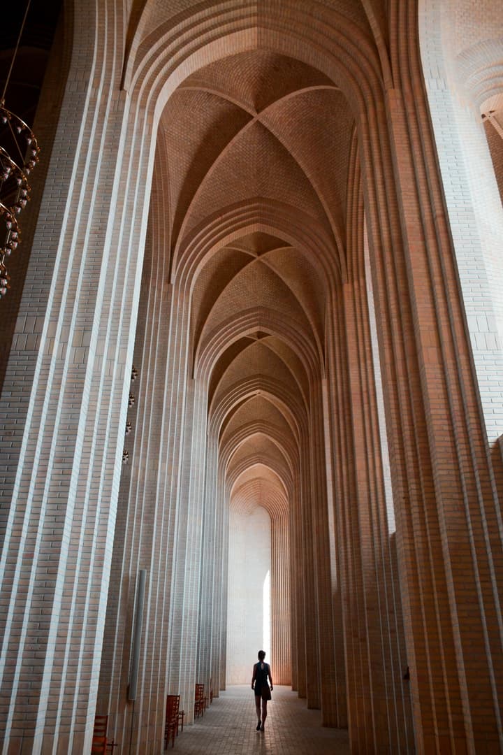 We found a rare piece of expressionism in Copenhagen, the Grundtvig's Church