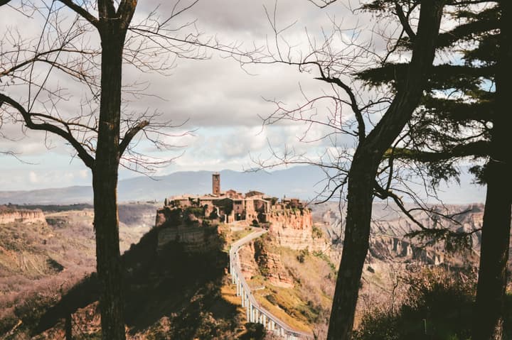 Civita di Bagnoregio - the dying city of Italy