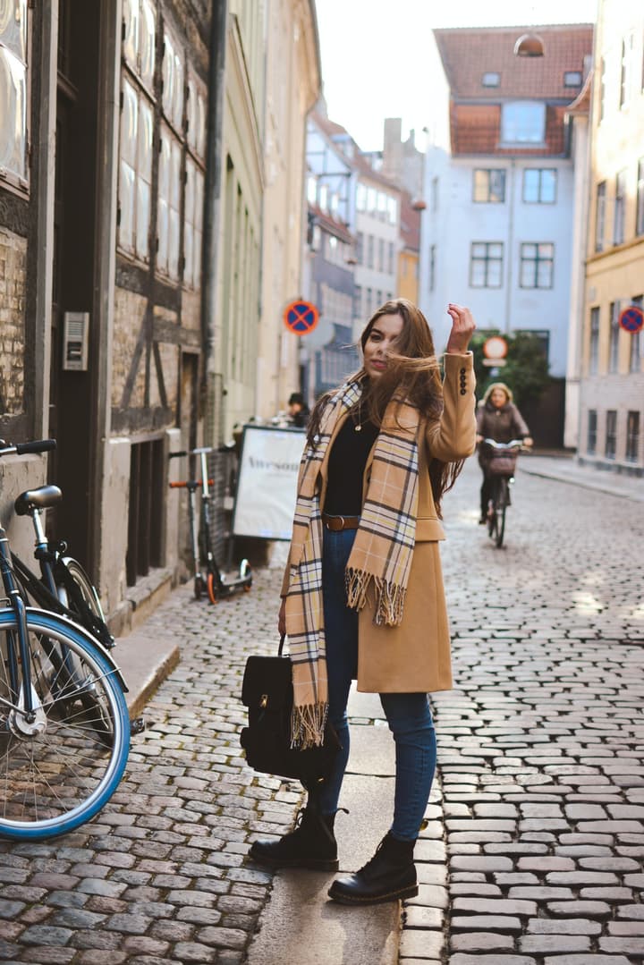 Vintage photography vibes with Anna in Copenhagen