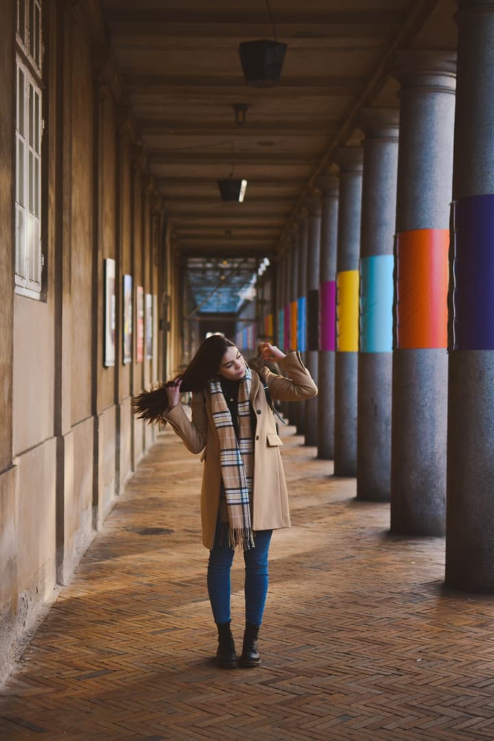 Vintage photography vibes with Anna in Copenhagen