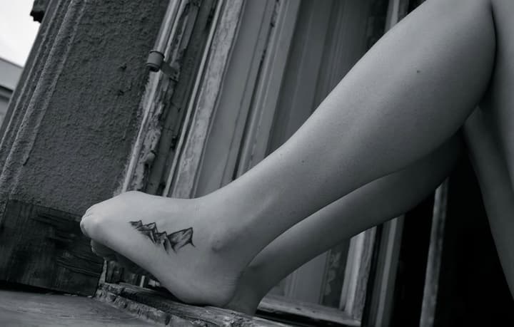 My first and only tattoo I did in Budapest in 2014 - representing my favorite environment to get lost