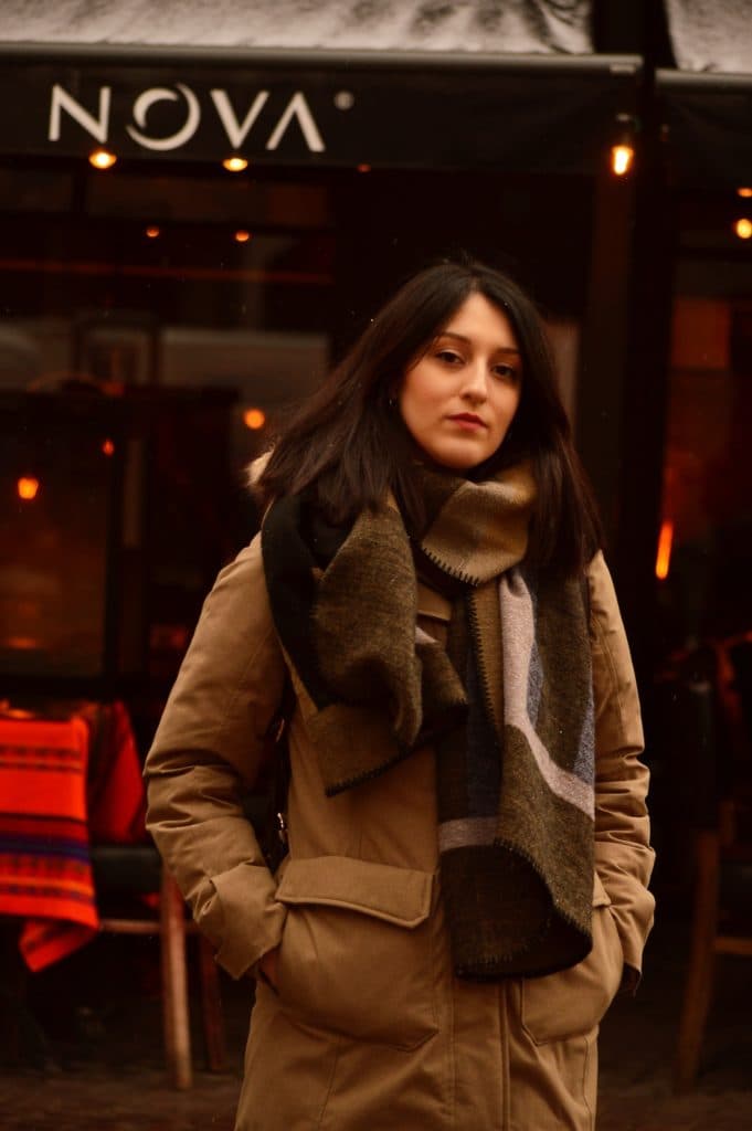 Greek beauty in the streets of Copenhagen