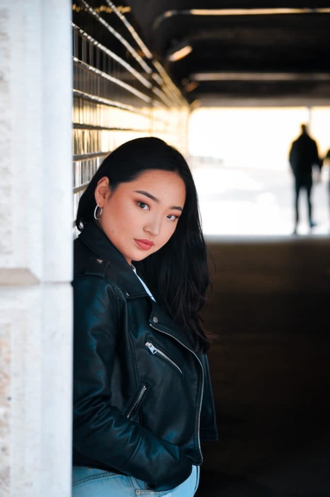 Photoshooting Aminaa, Mongolian girl living in Budapest