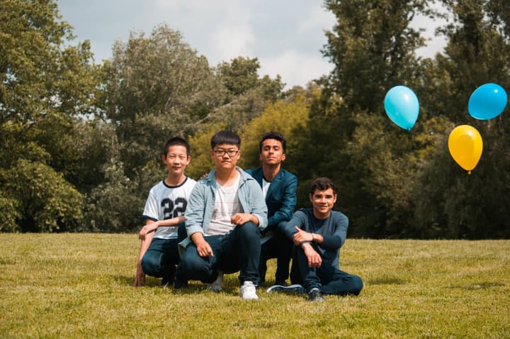 School Photoshoot in Városliget, Budapest