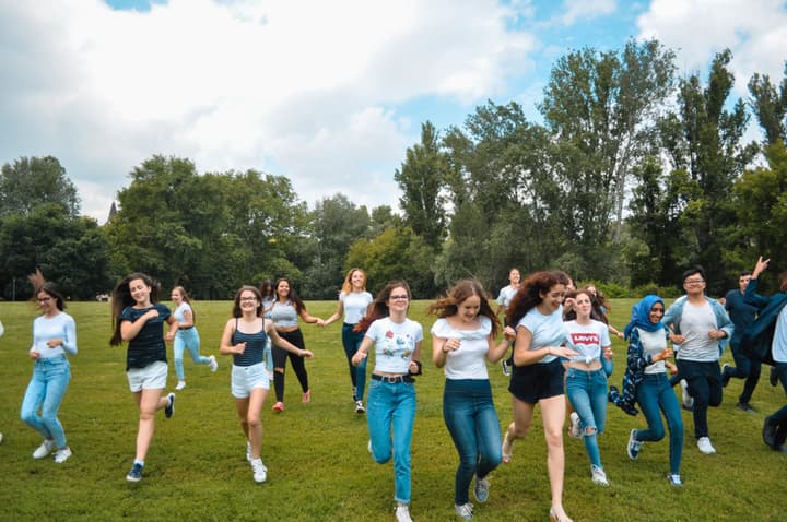 School Photoshoot in Városliget, Budapest