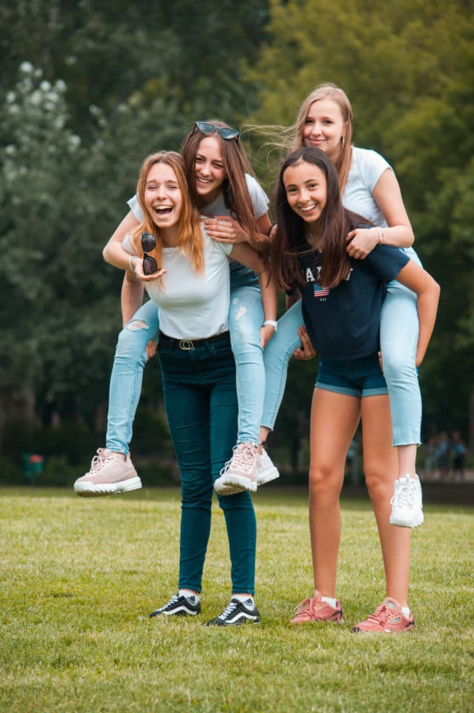 School Photoshoot in Városliget, Budapest