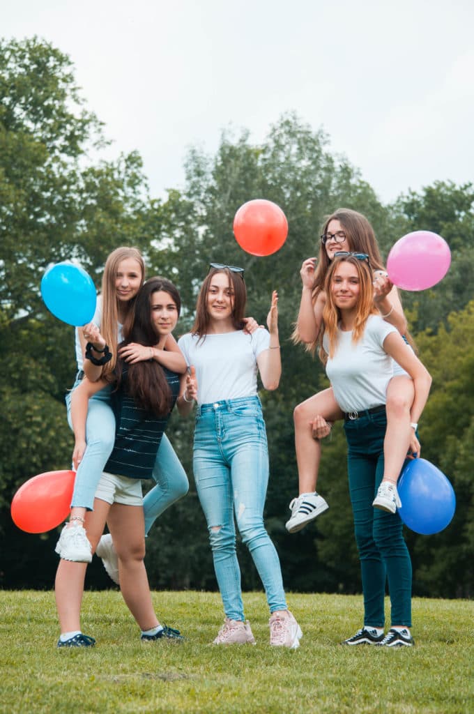 School Photoshoot in Városliget, Budapest