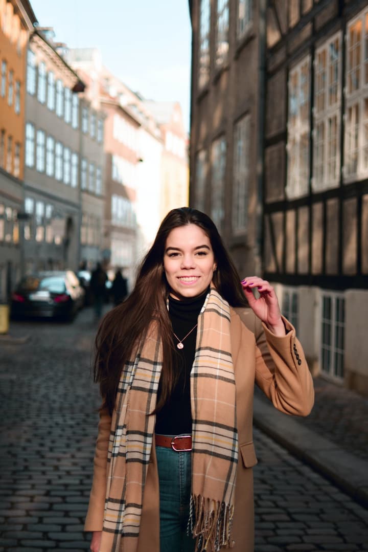 Vintage photography vibes with Anna in Copenhagen